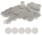 150 filtri in acciaio inox per tubi in metallo per fumare, filtri a rete fine (2 cm)