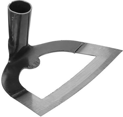 YARNOW Houe Creuse en Acier Manganèse pour Jardinage - Outil De Désherbage Et Ameublissement du Sol - Idéal pour Potager, Semis Et Cultivation - Dimensions Compactes 21,3 x 14 x 12,2 cm