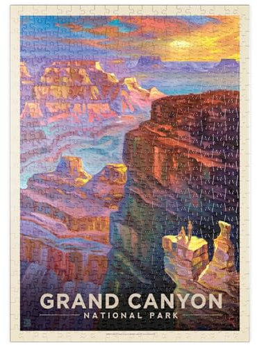MyPuzzle Grand Canyon National Park: Sunset - Premium 500 Teile Puzzle - MyPuzzle Sonderkollektion von Anderson Design Group