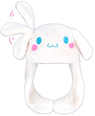 Roffatide Anime Cinnamoroll Eimer Hut für Jungen Mädchen Baumwolle Stickerei faltbar Sonnenhut Angeln Strand Hut
