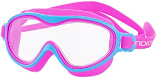 DRUNA Gafas de Natación Infantil, Gafas para Nadar Niños, Sello de Silicona, Gafas para Piscina TELESCOPE INDIGO Rosa