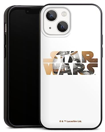Organic Case Bio Hülle Nachhaltige Handyhülle kompatibel mit Apple iPhone 13 Mini Star Wars Logo bb8