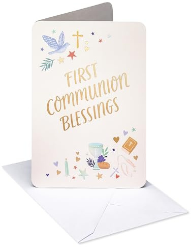 American Greetings First Communion Card (Blessing of the Lord)