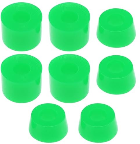 YINETTECH 2 Sets Longboard-LKW-Buchsen, 92 A, Skateboard-Buchsen, Stoßdämpfer, geeignet für Skateboards, Vierrad-Skateboards (grün)