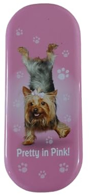 Brillenetui für Yoga-Hunde – hübsch in rosa Brillenetui, multi, One size