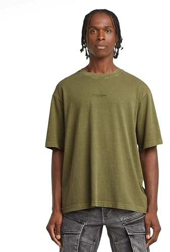 G-Star Herren Overdyed Center Chest Boxy T-Shirt