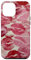 pink kisses lipstick marks lips for women girls makeup lover Case for iPhone 12 Pro Max