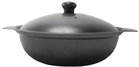 ETZRYSYB Stock Pot Cast Iron Casserole Yellow Braised Chicken Rice Pot Claypot Rice Pot