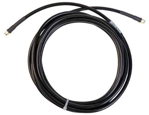 Maas SMA Anschlusskabel - Messi & Paoloni Ultraflex 7 - beidseitig mit SMA Stecker - low loss - Koaxialkabel - Antennenkabel (20 Meter)