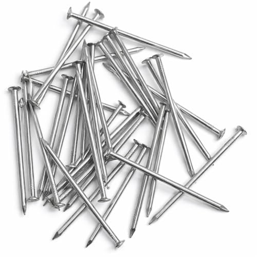 3mm x 80mm Long Multi Purpose Plain Steel Nails (Pack of 50) - E13B 3x80_50