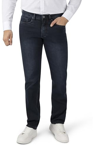 STOOKER Herren Stretch Jeans Hose NEW Frisco - versch. Farben (44/32, 7388 - deep Blue Black)