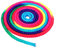 DEWIN Gymnastikseil, Gymnastic Rope Springseil Regenbogen Farbrhythmische Gymnastik Seil Körper Wettbewerbskunst Trainings Seil