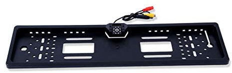 Number Plate Holder Rear ViewWaterproof License Plate Frame Reverse Night Vision Backup Camera 1 (Color : Camera monitor)
