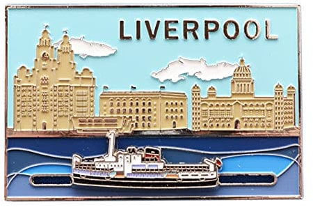 Liverpool Waterfront Slider Fridge Magnet