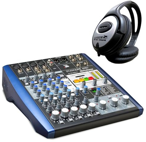 Presonus StudioLive AR8c 8-Kanal Mischpult mit keepdrum Kopfhörer