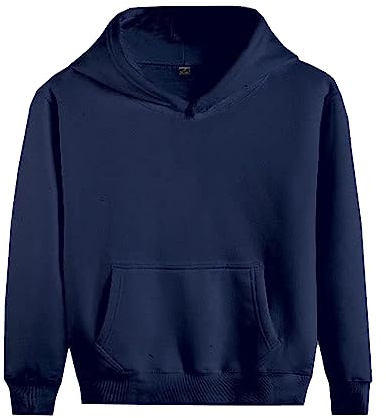 Vasego Boys Girls Plain Coloured Hoodie Jacket Kids Children Pockets Warm Hoody Hooded Sweatshirt Outerwear Tops UK
