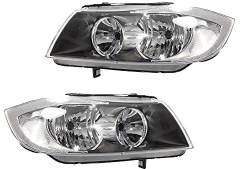 ATEC Germany 2x Hauptscheinwerfer vorne links + rechts Frontscheinwerfer, Kompatibel mit BMW 3 (E90), 3 Touring (E91)