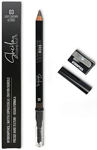 Sheila Cosmetics My Brow Pencil Matita Sopracciglia con Formula Rigida Lunga Tenuta | Made in Italy (03 Light Brown/Blonde)