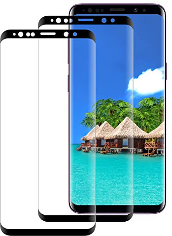 DETENO Schutzfolie Panzerfolie für Samsung Galaxy S9, 9H Härte Gehärtetes Glas, Frei von Kratzern folie, Ultra Dünn Stoßfest Schutzglas, Anti-Blasenfrei, Displayschutz Folie für Galaxy S9[2 Stück]