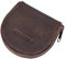 STILORD 'Benji' Bourse Porte Monnaie Cuir Mini Portefeuille pour Hommes Femmes Vintage Porte-Monnaie Porte Clef en Cuir Véritable, Couleur:Cognac - Marron foncé