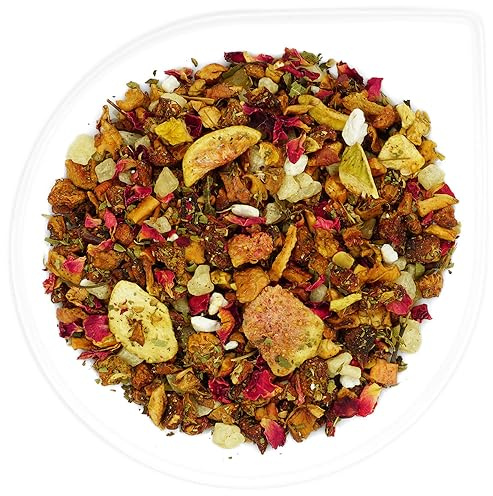 URBANTEADEALERS Feige Lemon Fizz Natürlich aromatisierte Früchteteemischung mit Zitronen-Feige-Rose-Geschmack, 100g