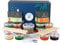 Fruit Fantasy Fruit Bubble Tea Kit | 8 Different Fruit Tea Flavours, 8 Boba & Jelly toppings bubble tea (Serves 8) | Green tea and Assam bags, 8 - Boba Straws | 2 - Recipe cards by Boba Bar London.