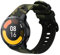kwmobile Bracelet compatible avec Xiaomi Mi Watch Color Sport / S1 Active - Bracelet de rechange en TPU et en silicone pour fitness tracker - camouflage noir-vert clair-vert foncé