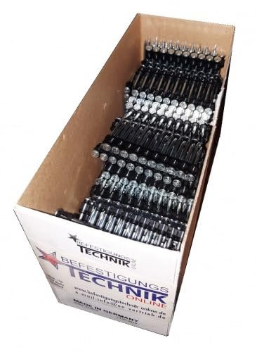 Chiodi per calcestruzzo, 3,0 x 32 mm, per chiodatrici senza gas C6 Spit Pulsa 800 700 1000 pezzi B