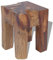 Rantry Hocker aus massivem Teakholz, Stühle für den Außenbereich, Esszimmerstühle für den Garten, Gartenmöbel, Terrassenmöbel, Dekoration für Möbel und Zimmer