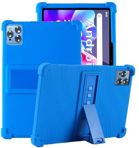 FIEWESEY Schutzhülle für KADYBE D115 Tablet 10,1 Zoll, stoßfeste Silikon-Schutzhülle für KADYBE Tablet 2024/YQSAVIOR CP20/Aiprotablet K10/Doogee T10/T10S/T10 PRO/Vortex TAB10 10,1 Zoll Tablet (blau)