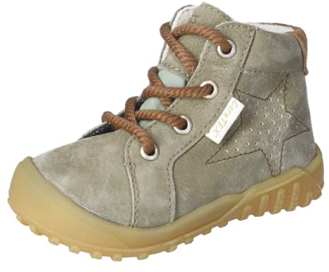 RICOSTA Mädchen und Jungen Stiefel Denny, Kinder Lauflernschuhe, Weite: Weit, CareTEX, terracare