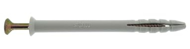 TrendLine Nageldübel 8,0 x 100 mm Schlagdübel 18 Stück Einschlagdübel Dübel