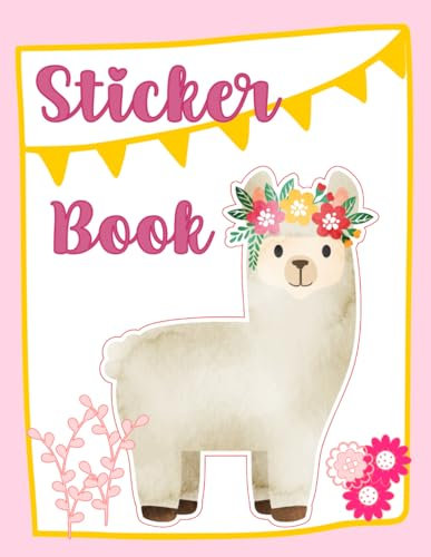 Sticker Book: A Blank Book for Children
