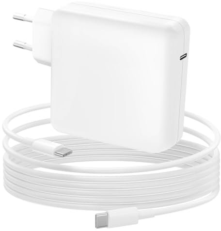 Mac Book Ladekabel, 140W USB C Ladegerät Schnell Netzteil für Mac Book Pro 16, 15, 14, 13 Zoll, MacBook Air 13 Zoll, iPad Pro 2022/2021/2020/2019/2018/2017/2016 mit 2M USB C zu C Ladekabel