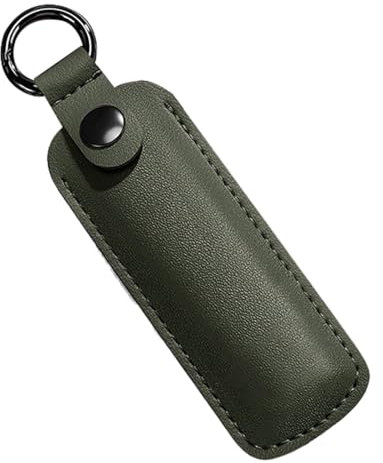 Aufbewahrungstasche für USB-Stick, kleine Hülle für USB-Stick, Schutzhülle aus Leder, USB-Stick, Schutzbox, vielseitig einsetzbar, Schlüsselanhänger, für Besitzer, Büro