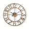 Horloge murale décorative pour extérieur avec touche vintage, parfaite pour les terrasses et les jardins, 34 cm/40 cm (A)