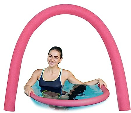Pesoncarl Nouilles de Piscine 2.6x60 Pouces, Nouilles Creuses en Mousse pour Piscine, légères en Mousse pour Enfants, Cadeaux de fête Natation flottants