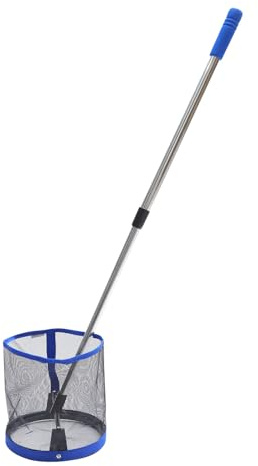 Cabilock Teleskopischer Tischtennis Ball Picker mit Robustem Tragbarem Griff Leicht und Platzsparend für Schnelles Aufsammeln von Pingpong Bällen Beim Training und Spiel