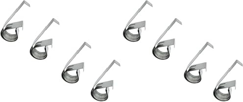 cyclingcolors 4x MOLLA FISSAGGIO PIEDINO CUCINA ZOCCOLO MORSETTO PLINTO EASY CLIP GANCIO (Confezione da 2)