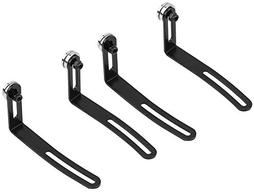 Fydun Fydun 4-teilige Magnetische L-Klammer-Karosseriehalterung für Axial SCX10 RC Crawler Im Maßstab 1:10 – Metall-RC-Car-Shell-Halterungen