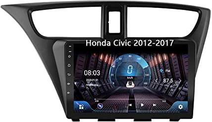 2 DIN Pantalla Radio para Honda Civic 2012-2017 9 Inches Android 15 Coche Pantalla Steering Wheel Controls para, 4 Core 2G+32G
