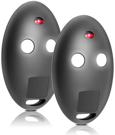 Satevol 2PCS Telecomando Cancello, Compatibile con BFT MITTO2, 433,92MHz 2 Canali, Telecomando Porta Garage per MITTO2- Mitto2 M Rolling Code, per MITTO 2B RCB