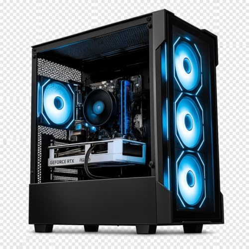 OTZ Gaming PC Ryzen 5 5600X RTX 5060 32GB RAM 1TB SSD Windows 11 650W PSU WiFi VR Ready Desktop Computer