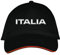 Sol's / Fassbender-Druck Basecap mit Italien Bedruckt (Italien Schwarz)