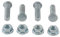 All Balls Racing 85-1092 Radbolzen und Muttern-Set