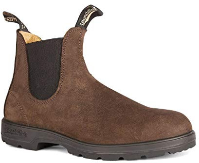 Blundstone Classic 550 Series, Stivali Chelsea Unisex-Adulto, Brown Nubuk, 41 EU
