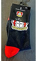 Bayer 04 Leverkusen Socken (schwarz/rot, 24-26)