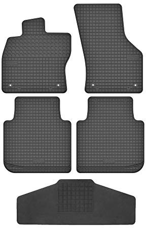 Fußmatten vorne 2er Set für Skoda Kodiaq ab 2017 Gummi Gummimatten