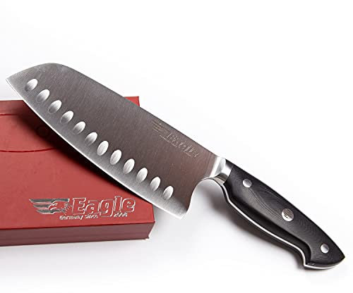 Eagle U-Grip - ChaiDao-Messer 18 cm - Deutscher Messerstahl 1.4116 / Heftschalen: G10 schwarz