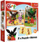 Trefl - Bing mit Freunden - 3in1: 2X Puzzles + Gedächtnisspiel, Puzzles mit Bing Märchenfiguren, 30 und 48 Elemente, Verschiedene Schwierigkeitsgrade, 24 Memos, Spaß für Kinder ab 3 Jahren
